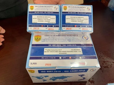 Việt Á nhập test nhanh Covid-19 từ Trung Quốc: Không loại trừ khả năng có hành vi lừa đảo, sản xuất hàng giả.
