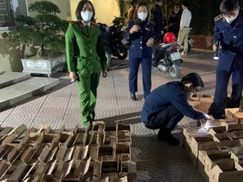 Buôn bán sữa tắm Tesori d’Oriente giả, hai đối tượng bị khởi tố