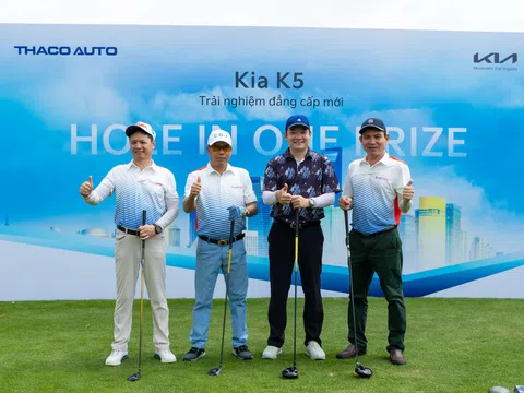 Kia K5 và dấu ấn tại giải “Golf Việt Swing Cup 2022”