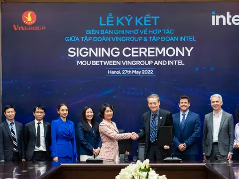 Vingroup và Intel ký MoU hợp tác chiến lược về công nghệ