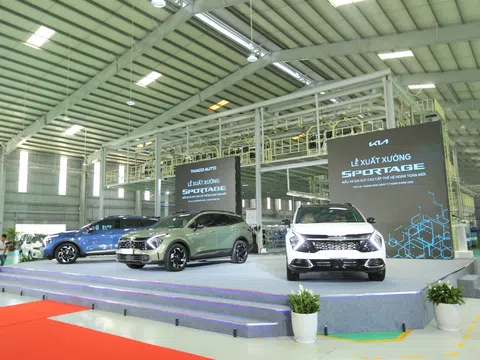THACO AUTO chính thức xuất xưởng mẫu xe Kia Sportage