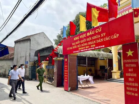 Hình ảnh công tác chuẩn bị Bầu cử 23.5.2021 - Ngày Hội toàn dân