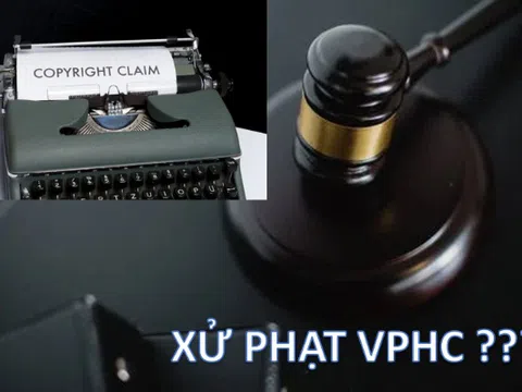 Xử phạt vi phạm hành chính trong lĩnh vực quyền tác giả
