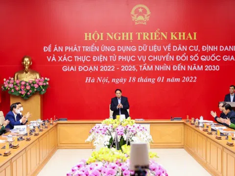 Triển khai Đề án phát triển ứng dụng dữ liệu về dân cư, định danh và xác thực điện tử phục vụ chuyển đổi số quốc gia